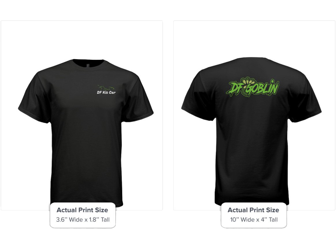 DF Kit Car T-Shirt - Goblin Claw Logo